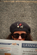 Boina PIRINEOS visera · Grafito (UNISEX)