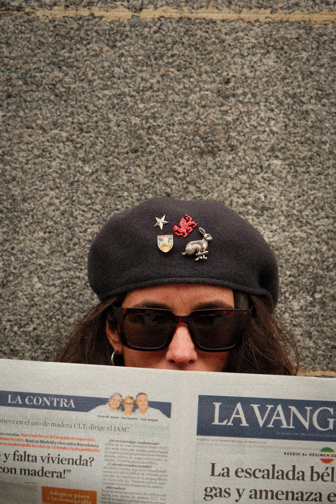 Boina PIRINEOS visera · Grafito (UNISEX)