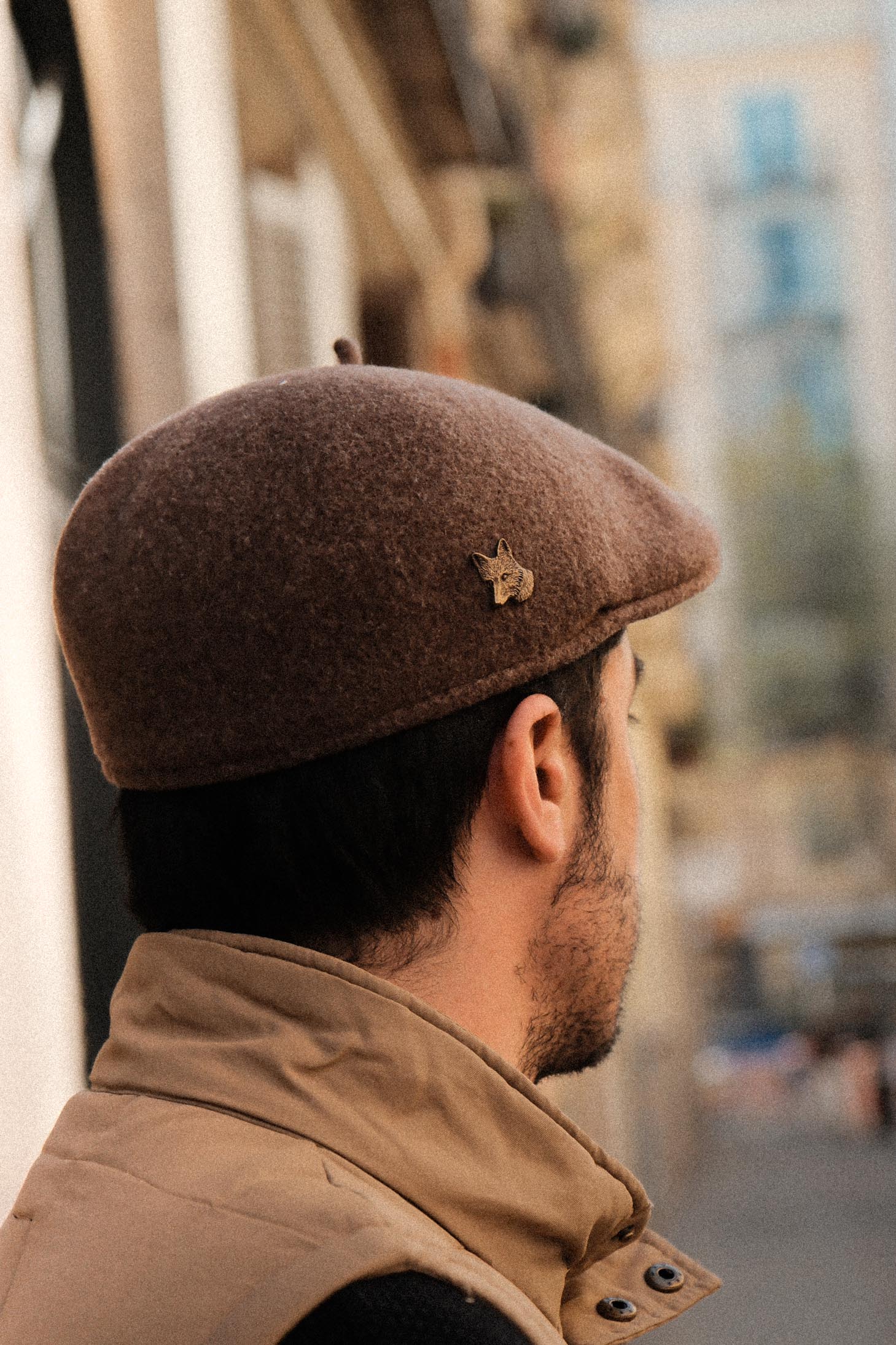 Boina PIRINEOS visera · Café jaspe (UNISEX)