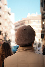 Boina PIRINEOS visera · Café jaspe (UNISEX)