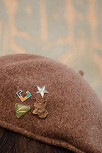 Boina PIRINEOS visera · Café jaspe (UNISEX)