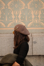 Boina PIRINEOS visera · Café jaspe (UNISEX)