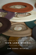 Boina PIRINEOS visera · Café jaspe (UNISEX)