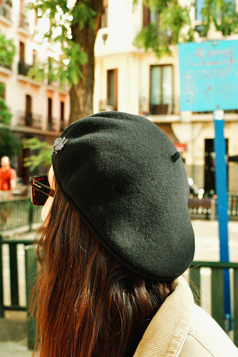 Boina PIRINEOS visera · Negro (UNISEX)
